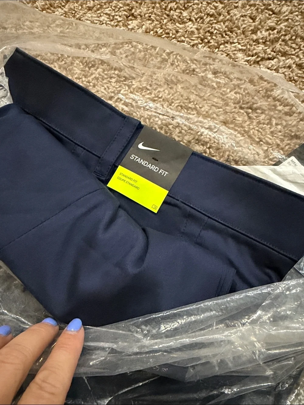 Nike Men's Golf Chinos - Navy Blue